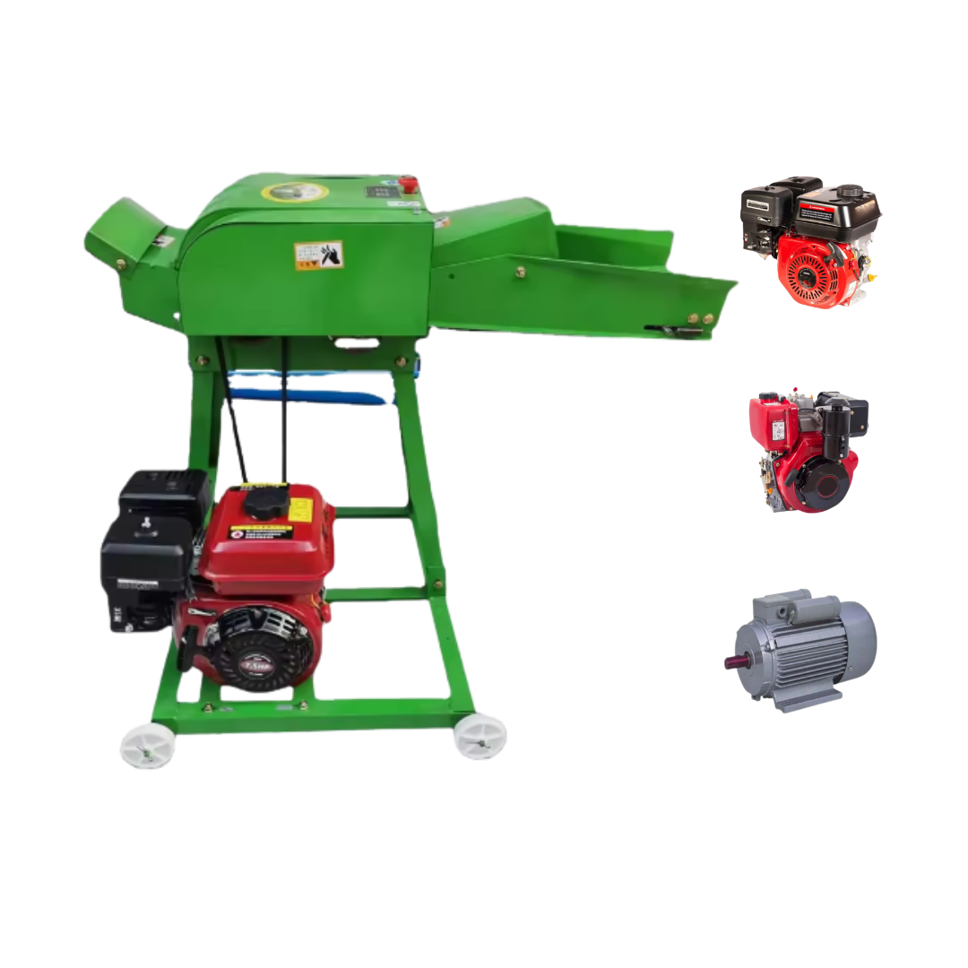 AGRO (22) PICAPASTO 4 CUCHILLAS, CON BANDA TRASPORTADORA 400-800 KG/H - Imagen 1