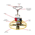 ALLANADORA DE CONCRETO  HELICÓPTERO 24" - Imagen 2