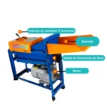 DESGRANADORA DE MAÍZ CON CAMBIOS - MOTOR ELÉCTRICO - Imagen 2