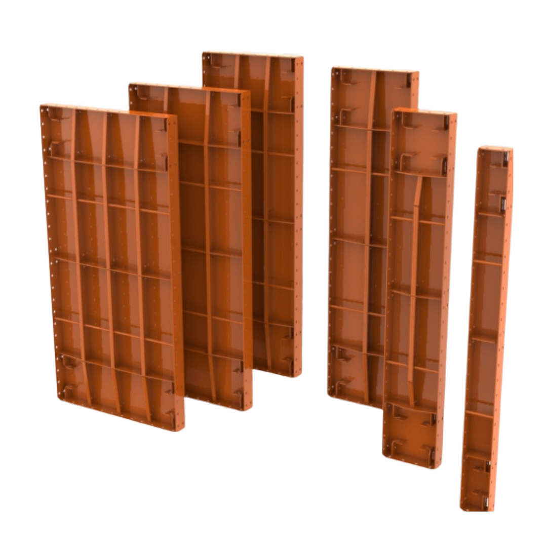 ENCOFRADOS (5) FORMALETAS METÁLICAS PARA MUROS Y COLUMNAS - NUEVAS Y USADAS - Imagen 1