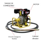 VIBRADOR DIÉSEL 4.5 HP - Imagen 2