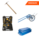 LINEA DE PRODUCCIÓN SEMIAUTOMATICA BLOQUERA CON CONTROL ELÉCTRICO CON TOLVA - BANDA TRANSPORTADORA Y MEZCLADORA DE MORTERO - Imagen 3