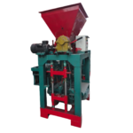 BLOQUERA ESTACIONARIA IMPORTADA GRANDE CON CONTROL ELECTRICO CON TOLVA MODELO 4-35B - Imagen 5