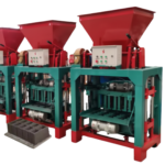 BLOQUERA ESTACIONARIA IMPORTADA GRANDE CON CONTROL ELECTRICO CON TOLVA MODELO 4-35B - Imagen 6