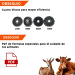 LÍNEA DE PRODUCCIÓN PARA LA FABRICACIÓN DE PELLETS CON PELETIZADORA, TUBO TRANSPORTADOR, MEZCLADORA DE ALIMENTOS - Imagen 3