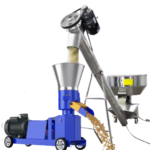 LÍNEA DE PRODUCCIÓN PARA LA FABRICACIÓN DE PELLETS CON PELETIZADORA, TUBO TRANSPORTADOR, MEZCLADORA DE ALIMENTOS - Imagen 7