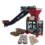LINEA DE PRODUCCIÓN SEMIAUTOMATICA BLOQUERA CON CONTROL ELÉCTRICO CON TOLVA CON 1 MOTOR DE ELEVACIÓN Y 3 MOTORES VIBRATORIOS - BANDA TRANSPORTADORA Y MEZCLADORA DE MORTERO - Imagen 4