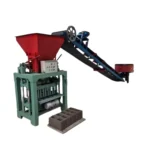 LINEA DE PRODUCCIÓN SEMIAUTOMATICA BLOQUERA CON CONTROL ELÉCTRICO CON TOLVA CON 1 MOTOR DE ELEVACIÓN Y 3 MOTORES VIBRATORIOS - BANDA TRANSPORTADORA Y MEZCLADORA DE MORTERO - Imagen 6