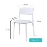1024A- SILLA CUBE CON COJÍN - Imagen 2