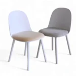 1059- SILLA BONDI COJÍN EN TERCIOPELO - Imagen 6
