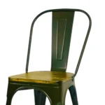1518-1 - SILLA METÁLICA TOLIX CON ASIENTO DE MADERA - Imagen 7
