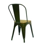1518-1 - SILLA METÁLICA TOLIX CON ASIENTO DE MADERA - Imagen 5
