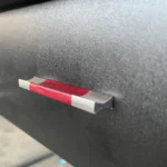 ESCRITORIO VIDRIO, MADERA Y METAL CON PORTA TECLADO – RX-8335 - Imagen 4