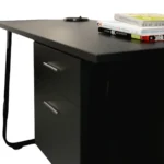 ESCRITORIO CON GAVETEROS DISEÑO MODERNO MADERA Y METAL – ALTA DURABILIDAD - Imagen 3