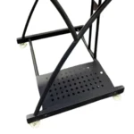 ESCRITORIO PARA PC VIDRIO TEMPLADO Y ESTRUCTURA METÁLICA - Imagen 6