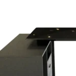 ESCRITORIO PREMIUM MODERNO VIDRIO Y METAL ALTA DURABILIDAD – RX-D1168 - Imagen 4