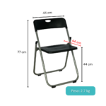 FC001 - SILLA PLEGABLE ESTRUCTURA METÁLICA - Imagen 2