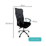 SILLA ALTURA AJUSTABLE Y SOPORTE LUMBAR – FLORIDA - Imagen 2