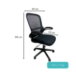 SILLA KATA – DE ESPALDAR ALTO CON BRAZOS AJUSTABLES - Imagen 2