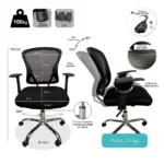 SILLA KATRINA – ERGONÓMICA DISEÑO MODERNO PREMIUM - Imagen 2