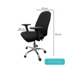 SILLA OPERATIVA PERLA ERGONÓMICA DE DISEÑO MODERNO - Imagen 2