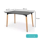 1541D - MESA EAMES RECTANGULAR - Imagen 2