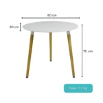 1542C - MESA EAMES CLÁSICA - Imagen 2