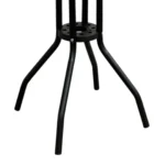 1548D - MESA METÁLICA LINO NEGRA - Imagen 3