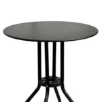 1548D - MESA METÁLICA LINO NEGRA - Imagen 4