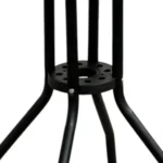 1548D - MESA METÁLICA LINO NEGRA - Imagen 5