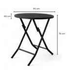 1606 - MESA GARDEN PLEGABLE PARA EXTERIORES - Imagen 2