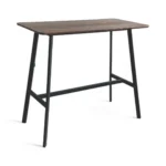 38004 - MESA PARA BARRA MADERA OSCURA