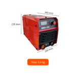 3006 - EQUIPO SOLDADURA MINI MMA 250 ROJO - Imagen 3