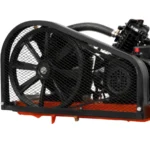 Compresor De Aire Vertical 5,5 Hp X 200 L Bifásico Anaranjado - Imagen 4