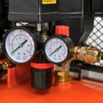 Compresor De Aire Vertical 5,5 Hp X 200 L Bifásico Anaranjado - Imagen 5