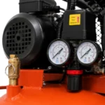 Compresor De Aire Vertical 5,5 Hp X 200 L Bifásico Anaranjado - Imagen 6