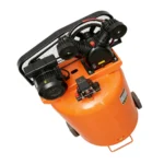 Compresor De Aire Vertical 5,5 Hp X 200 L Bifásico Anaranjado - Imagen 2
