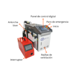 8049A - MÁQUINA DE SOLDADURA LÁSER 1500W HY-WA01 - Imagen 2