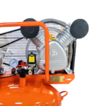4211A - COMPRESOR DE AIRE VERTICAL 5.5 HP X 200 L – CORREA 220V TRIFÁSICO - Imagen 4
