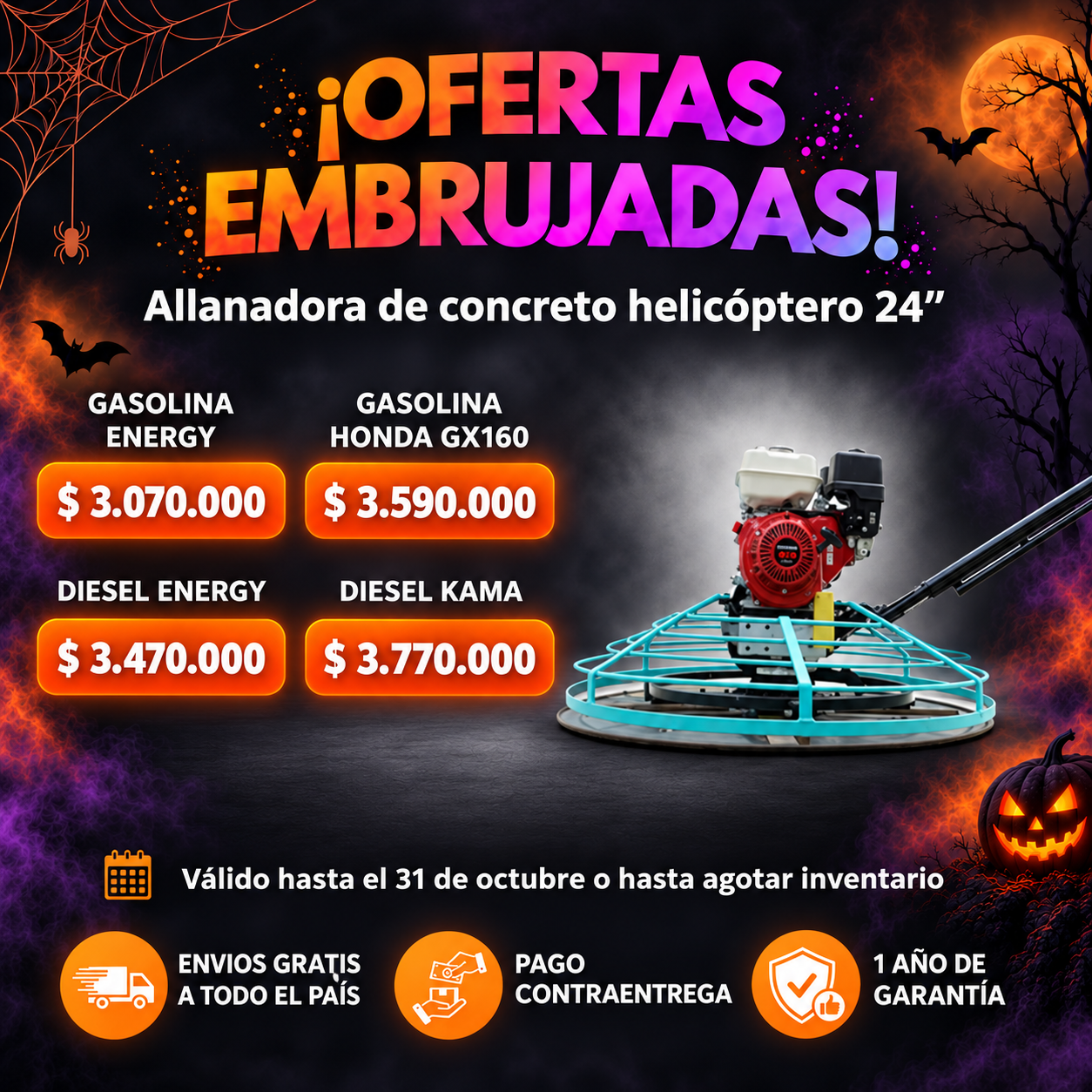 Oferta-embrujada_-allanadora-de-concreto-24″-1 Allanadora de concreto 24´´ - Imagen 1
