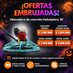 ALLANADORA DE CONCRETO  HELICÓPTERO 36"